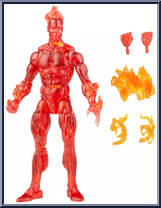 Human Torch from Marvel Legends - Vintage - Fantastic Four manufactured by Hasbro [Loose]