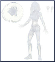 Invisible Woman (Clear) from Marvel Legends - Vintage - Fantastic Four manufactured by Hasbro [Loose]
