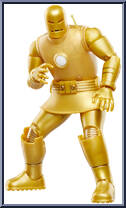 Iron Man (Model 01-Gold) from Marvel Legends - Vintage - Iron Man manufactured by Hasbro [Loose]
