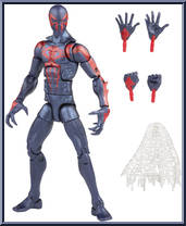 Spider-Man 2099 from Marvel Legends - Vintage - Spider-Man manufactured by Hasbro [Loose]
