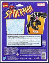 Venom from Marvel Legends - Vintage - Spider-Man manufactured by Hasbro [Back]