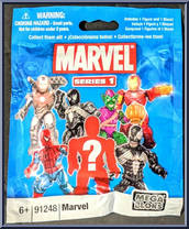 Invincible Iron Man from Marvel - Blind - Series 1 manufactured by Mega Bloks [Front]