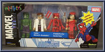 Hulk / Bruce Banner / Daredevil / Elektra / Kingpin (Hidden) Action Figure