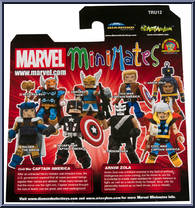 First Appearance Thor / Balder the Brave from Marvel Minimates - Toys R Us 2-Packs - Wave 12 manufactured by Diamond Select [Back]