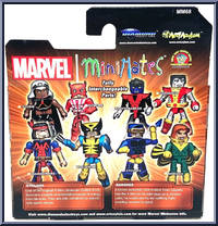 Colossus / Nightcrawler from Marvel Minimates - Wave 68 - Giant Size X-Men manufactured by Diamond Select [Back]