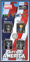Captain America - Through the Ages from Marvel Minimates - Exclusives manufactured by Diamond Select [Front]