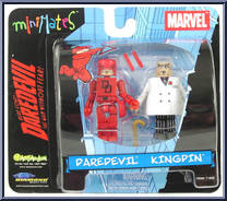 Daredevil / Kingpin from Marvel Minimates - Wal-Mart Canada 2-Packs manufactured by Diamond Select [Front]