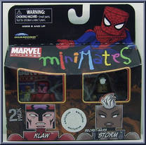 Klaw / Secret Wars Storm from Marvel Minimates - Toys R Us 2-Packs - Wave  6 manufactured by Diamond Select [Front]