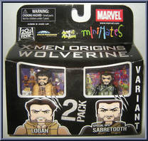 Logan / Sabretooth (Special Ops) from Marvel Minimates - Wave 26 - X-Men Origins: Wolverine manufactured by Diamond Select [Front]