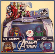 Ms. Marvel / Kang the Conqueror Action Figure