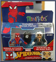 Sonic Attack Spider-Man / Black Cat Action Figure