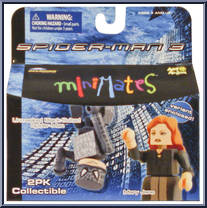 Spider-Man (Black Suit Unmasked) / Mary Jane Action Figure