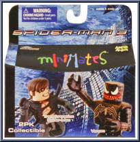 Spider-Man (Transformation) / Venom from Marvel Minimates - Wave 18 - Spider-Man 3 manufactured by Diamond Select [Front]