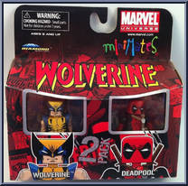 Wolverine / Deadpool from Marvel Minimates - Wave 28 manufactured by Diamond Select [Front]