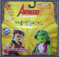 Wonder Man / She-Hulk Action Figure