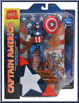 Captain America from Marvel Select - Exclusives - Disney Store manufactured by Diamond Select [Front]