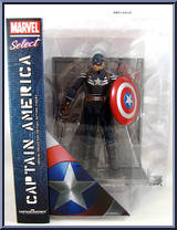 Captain America (Stealth Uniform) from Marvel Select - Captain America - Winter Soldier manufactured by Diamond Select [Front]