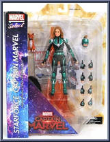 Captain Marvel (Starforce) from Marvel Select - Basic Series manufactured by Diamond Select [Front]