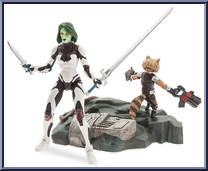 Gamora & Rocket Raccoon Action Figure