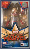 Captain Marvel from Marvel - S.H. Figuarts - Basic Series manufactured by Bandai [Front]