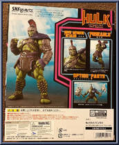 Hulk from Marvel - S.H. Figuarts - Thor Ragnarok manufactured by Bandai [Back]