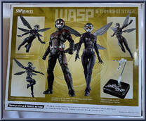 Wasp & Tamashii Stage from Marvel - S.H. Figuarts - Ant-Man and the Wasp manufactured by Bandai [Back]
