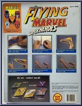Magneto from Marvel - Super Heroes - Flying Planes manufactured by Toy Biz [Back]