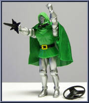 Dr. Doom (Rotating Power Driven Weapons) [Reissue] from Marvel - Super Heroes - Series 4 manufactured by Toy Biz [Loose]