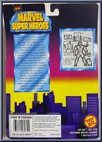 Iron Man (Space Armor) from Marvel - Super Heroes - Series 7 manufactured by Toy Biz [Back]