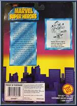 Skinner from Marvel - Super Heroes - Series 7 manufactured by Toy Biz [Back]