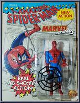 Spider-Man (Web-Shooting) from Marvel - Super Heroes - Series 2 manufactured by Toy Biz [Front]