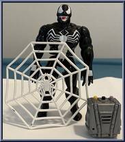 Venom from Marvel - Super Heroes - Electronic "Talks" manufactured by Toy Biz [Loose]