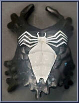 Venom (Flicking Tongue) from Marvel - Super Heroes - Series 3 manufactured by Toy Biz [Loose]