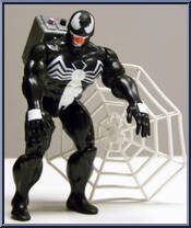 Venom from Marvel - Super Heroes - Electronic "Talks" manufactured by Toy Biz [Loose]