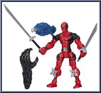 Deadpool from Marvel Super Hero Mashers - Deluxe manufactured by Hasbro [Loose]