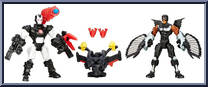 Falcon vs. War Machine from Marvel Super Hero Mashers - Battle Packs manufactured by Hasbro [Loose]