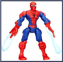 Spider-Man from Marvel Super Hero Mashers - Basic Series manufactured by Hasbro [Loose]