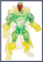 Marvel's Vision from Marvel Super Hero Mashers - Basic Series manufactured by Hasbro [Loose]