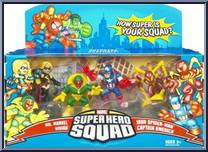 Avengers Assemble from Marvel Super Hero Squad - 4-Packs manufactured by Hasbro [Front]