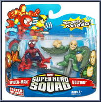 Spider-Man & Vulture from Marvel Super Hero Squad - Series 16 manufactured by Hasbro [Front]
