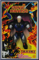 Cable (Space Suit) from Marvel Universe - 10" Scale - Series  3 manufactured by Toy Biz [Front]