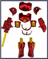 Iron Man from Marvel Universe - 5" Scale - Series  3 manufactured by Toy Biz [Loose]