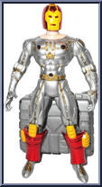 Tony Stark from Marvel Universe - 5" Scale - Series  8 manufactured by Toy Biz [Loose]