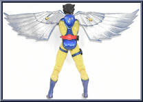 Wolverine from Marvel Universe - Flying Heroes manufactured by Toy Biz [Loose]