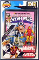 Iron Man / Spider-Woman from Marvel Universe - Fury Files - Comic Packs - Secret Wars manufactured by Hasbro [Front]