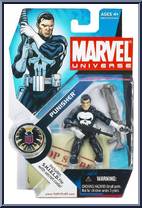Punisher from Marvel Universe - Fury Files - Wave  1 manufactured by Hasbro [Front]