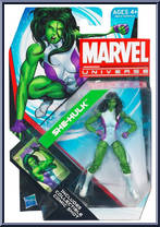 She-Hulk from Marvel Universe - Fury Files - Wave 19 manufactured by Hasbro [Front]