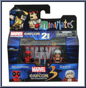 Deadpool / Dante from Marvel vs Capcom - Minimates - Wave 1 manufactured by Diamond Select [Front]