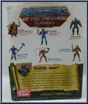 Faker from Masters of the Universe - Classics - Basic Series manufactured by Mattel [Back]
