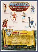 He-Ro II from Masters of the Universe - Classics - Basic Series manufactured by Mattel [Back]